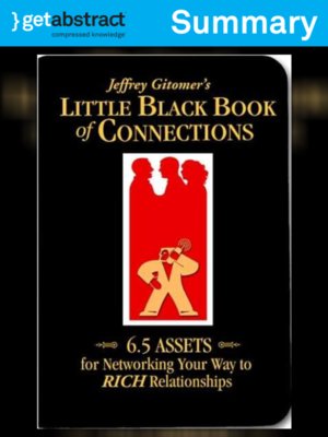 cover image of Jeffrey Gitomer's Little Black Book of Connections (Summary)